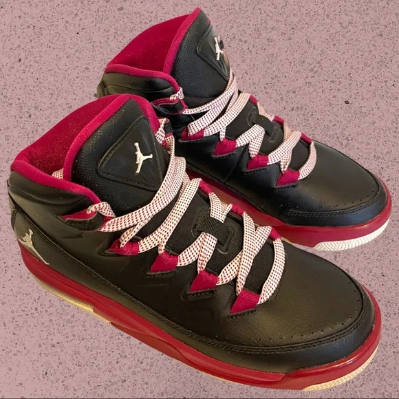 Nike Air Jordan Big Girl Shoes Size 5.5 - Picture 2 of 4